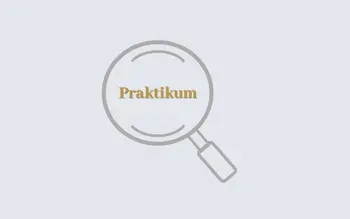 Dieses Bild zeigt eine Lupe in der das Wort Praktikum steht und soll für die Praktikum-Suche stehen.
